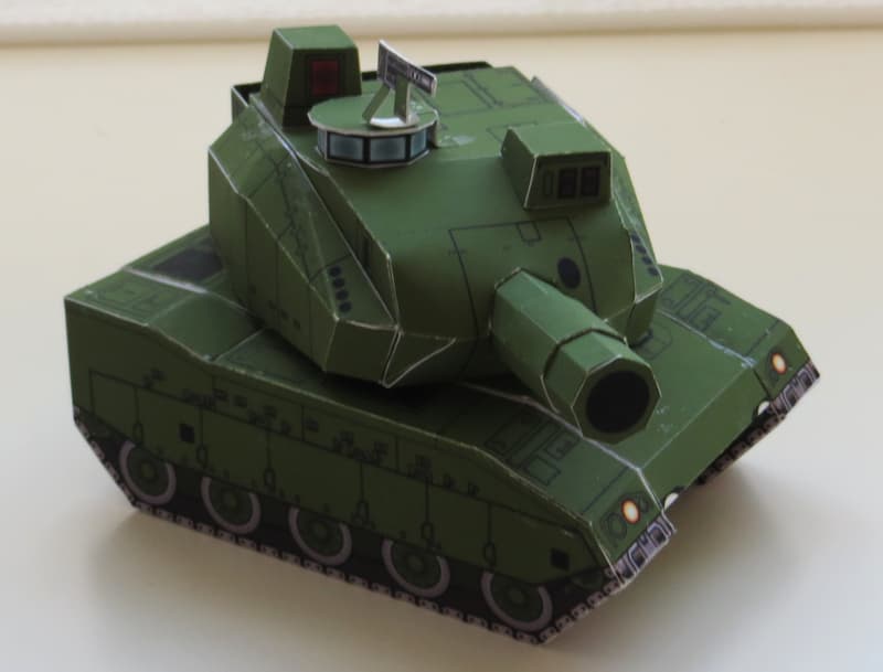 デフォルメ陸上自衛隊10式戦車