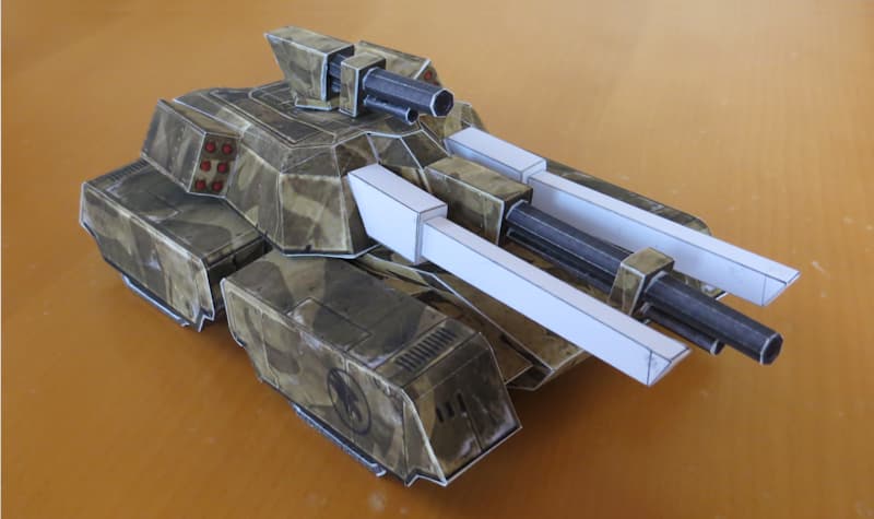改造した架空の戦車