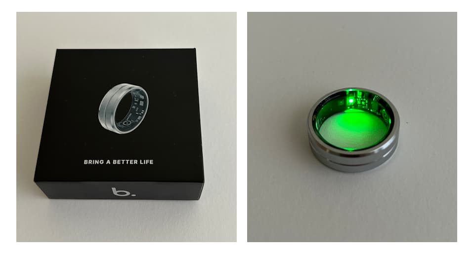購入したb.ring スマートリング