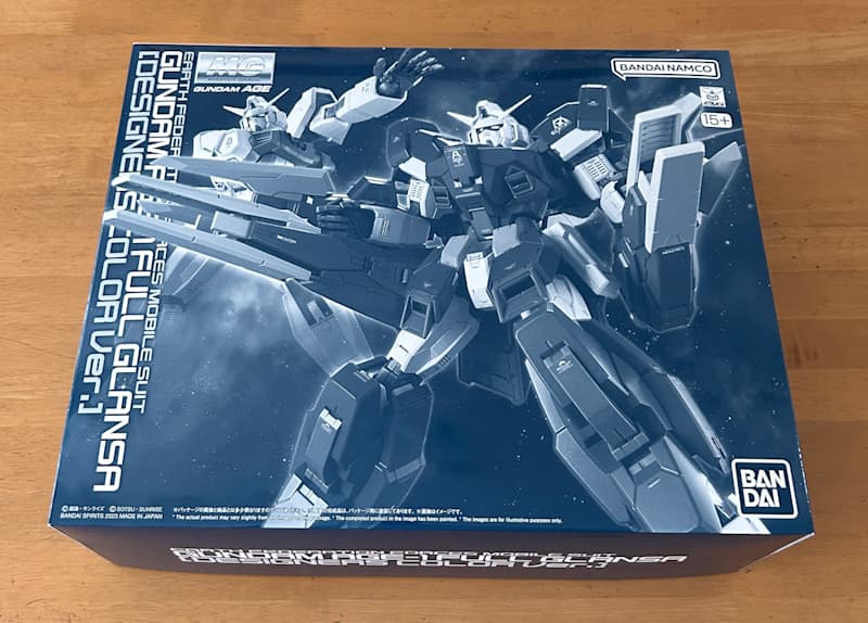 ガンダムAGE-1フルグランサ［デザイナーズカラーVer.］：パッケージ